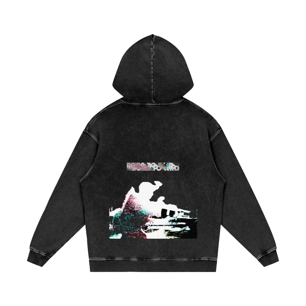 "VHS BOYS" Washed Hoodie