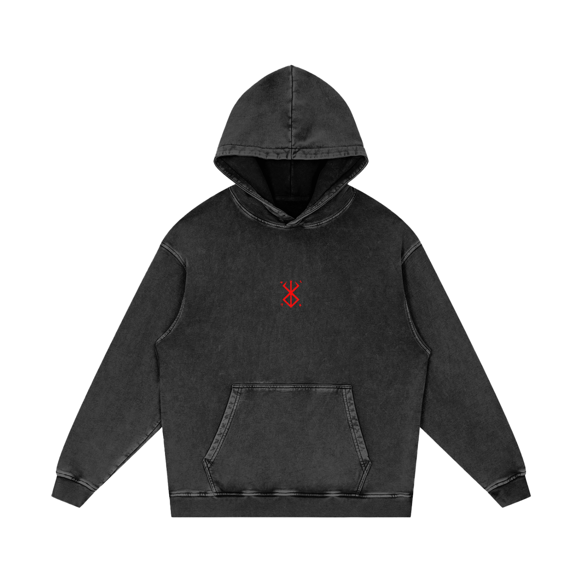 "Might" Washed Hoodie