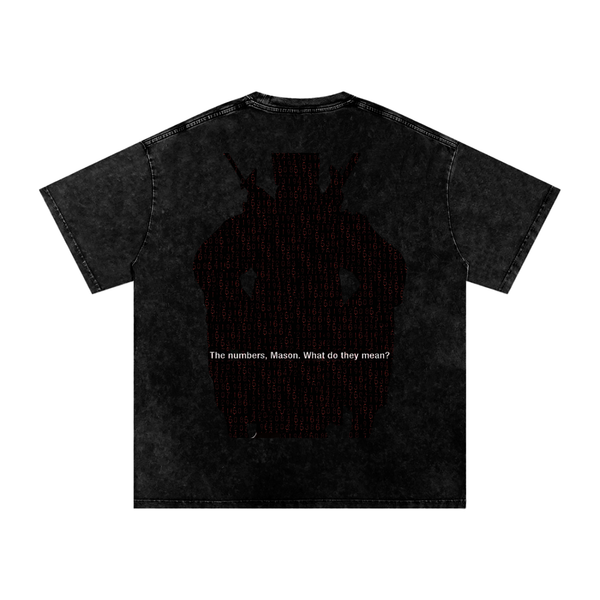 "Numbers" Washed Tshirt