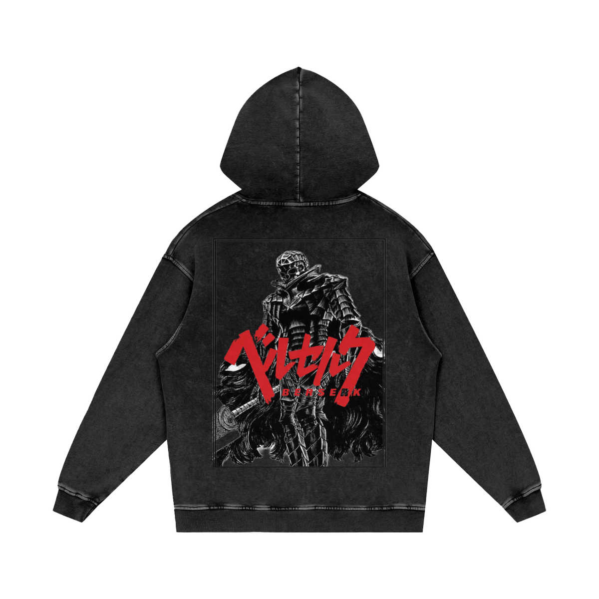 "Might" Washed Hoodie