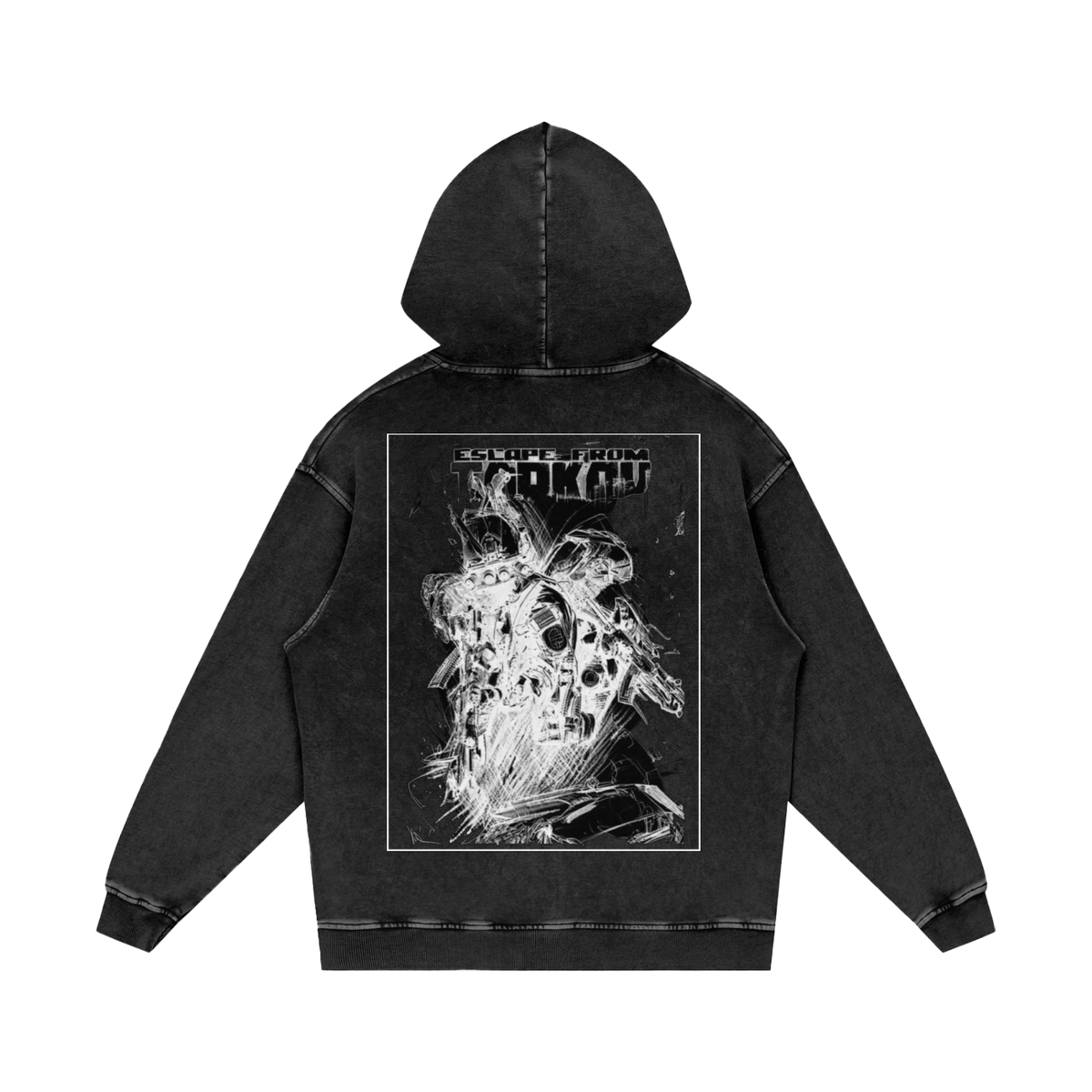 "EFT" Washed Hoodie