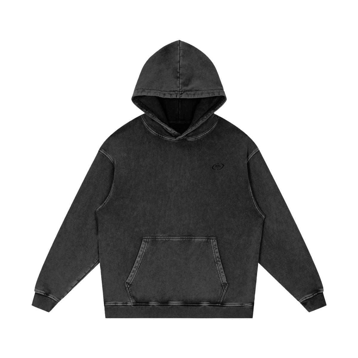 "VHS BOYS" Washed Hoodie